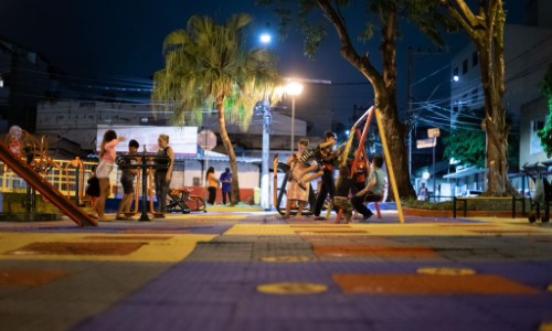 Prefeitura de Volta Redonda entrega área de lazer totalmente reformada na Vila Mury